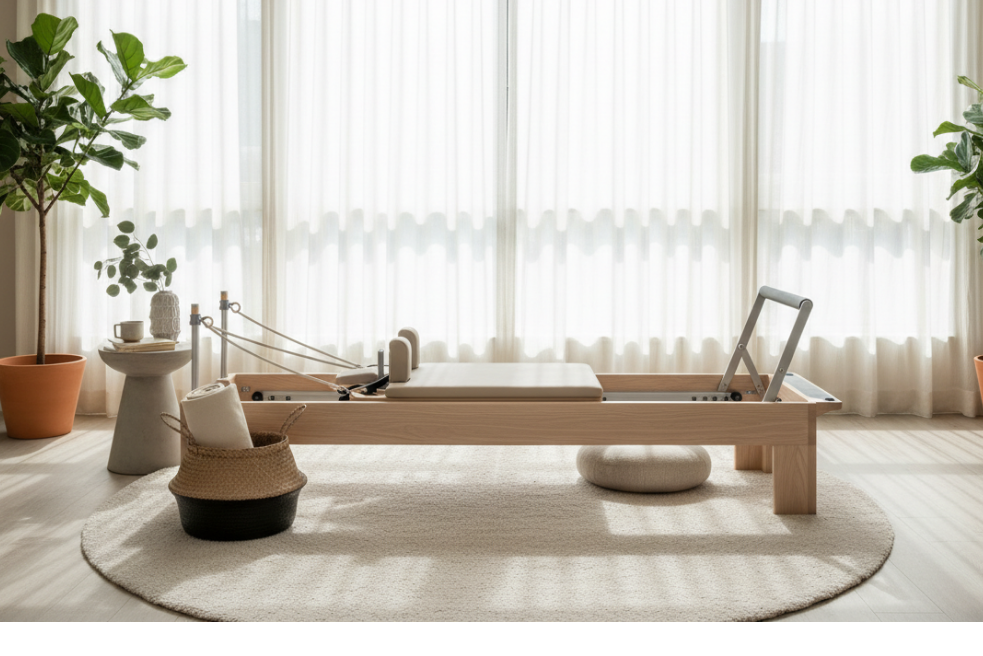 aethetic at home pilates machien